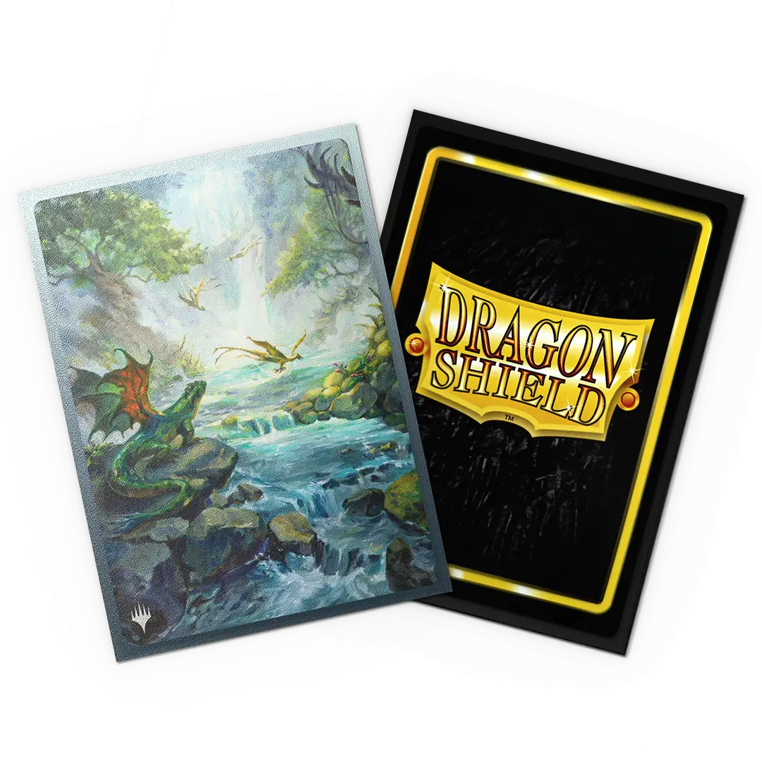 Dragon Shield - Matte Dual Art Sleeves (100) "Misty Rainforest"