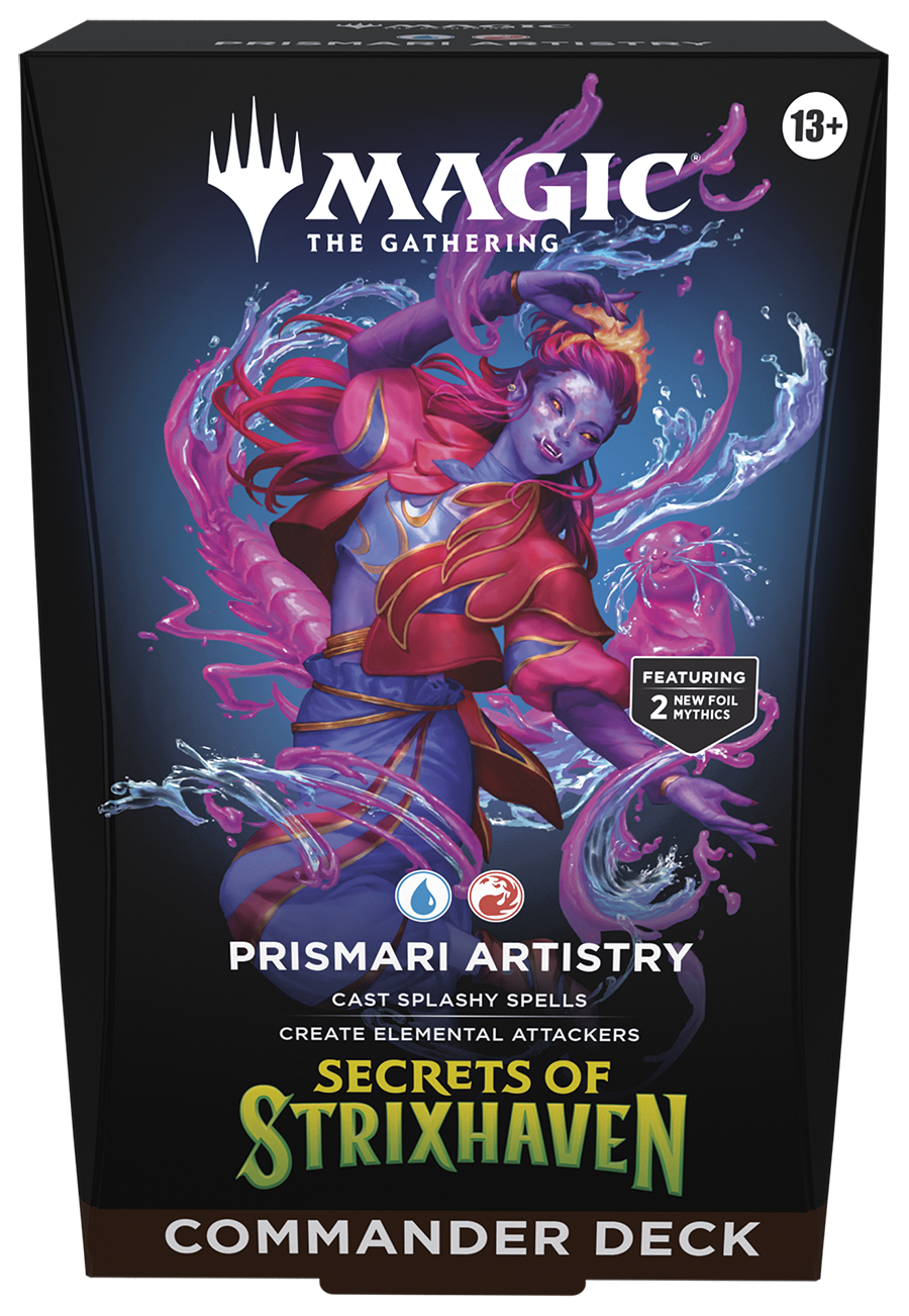 Magic: The Gathering - Secrets of Strixhaven Commander: Prismari-Artistry (Englisch)