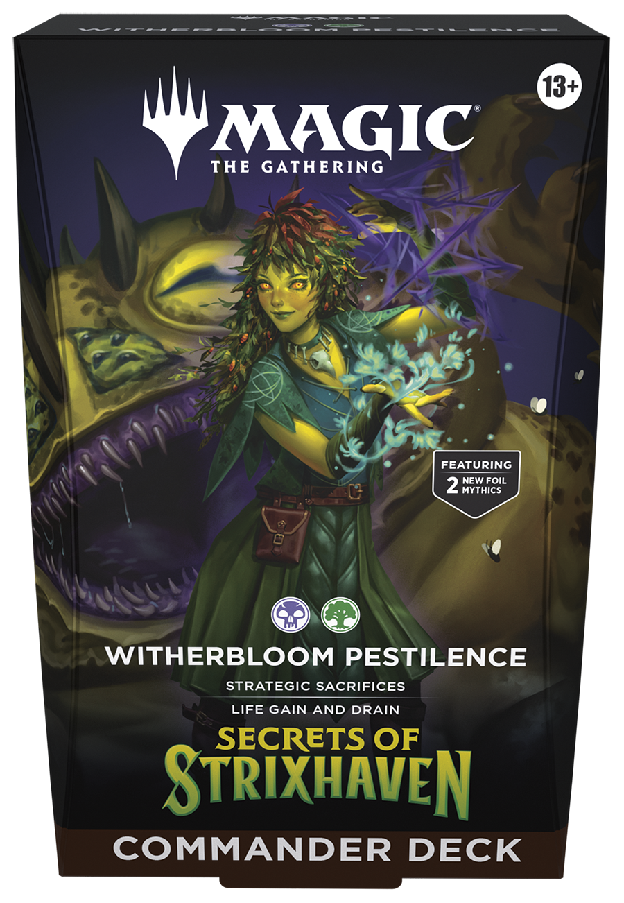 Magic: The Gathering - Secrets of Strixhaven Commander: Witherbloom Pestilence (Englisch)