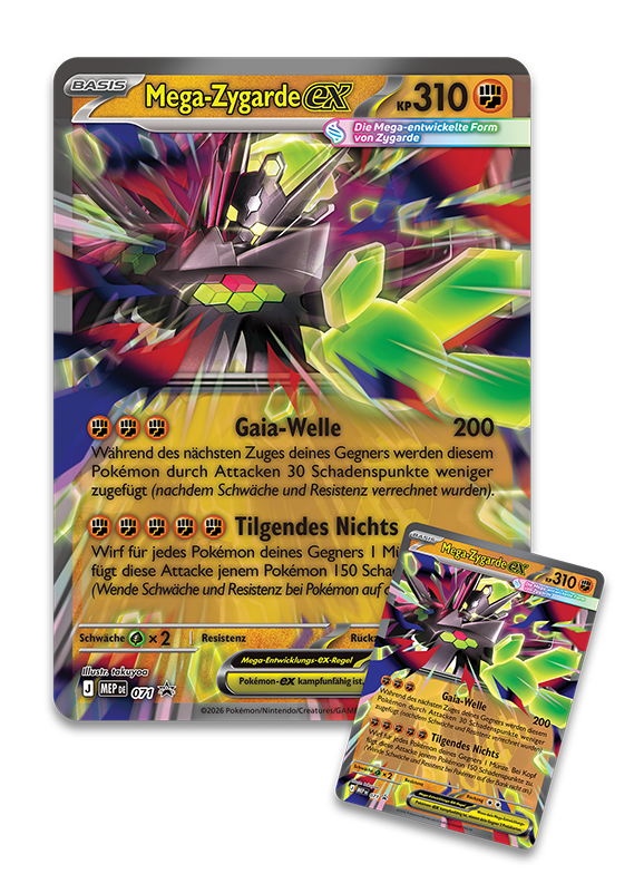 Pokémon Sammelkartenspiel - Mega Zygarde-ex Premium Kollektion (Deutsch)