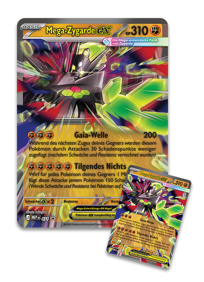Pokémon Sammelkartenspiel - Mega Zygarde-ex Premium Kollektion (Deutsch)