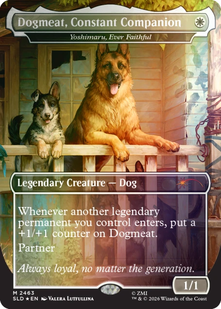 Magic: The Gathering - Secret Lair x Fallout: GREET THE DOG (Traditional Foil) (Englisch)