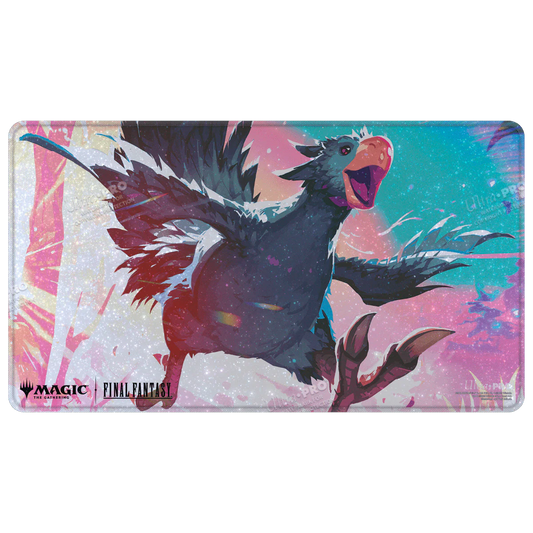 Ultra Pro Holofoil Playmat - Final Fantasy "Traveling Chocobo" (Black)