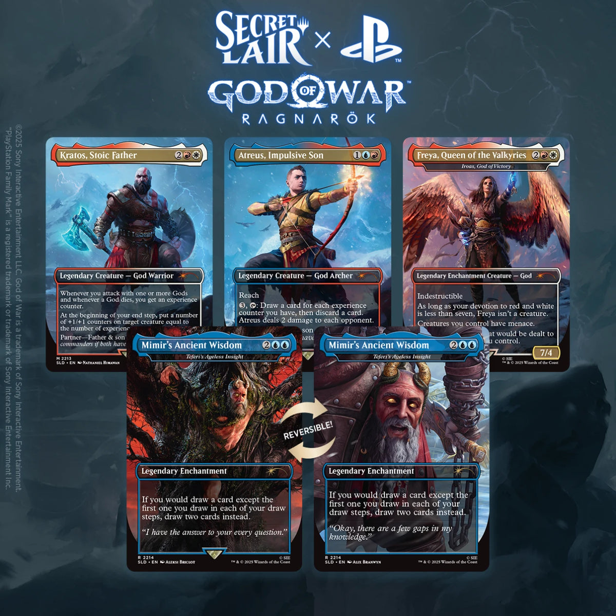 Magic: The Gathering - Secret Lair x God Of War: NORSE (Traditional Foil) (Englisch)