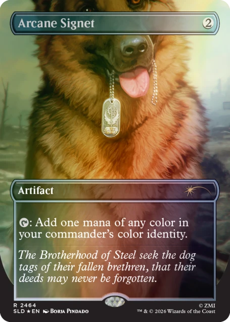 Magic: The Gathering - Secret Lair x Fallout: GREET THE DOG (Traditional Foil) (Englisch)