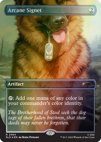 Magic: The Gathering - Secret Lair x Fallout: GREET THE DOG (Traditional Foil) (Englisch)