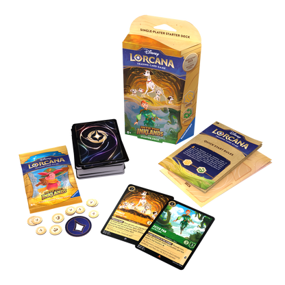 Disney Lorcana - Into the Inklands Starter Deck 'Amber / Emerald' (Englisch)