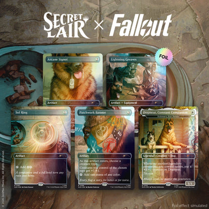 Magic: The Gathering - Secret Lair x Fallout: GREET THE DOG (Traditional Foil) (Englisch)