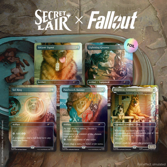Magic: The Gathering - Secret Lair x Fallout: GREET THE DOG (Traditional Foil) (Englisch)