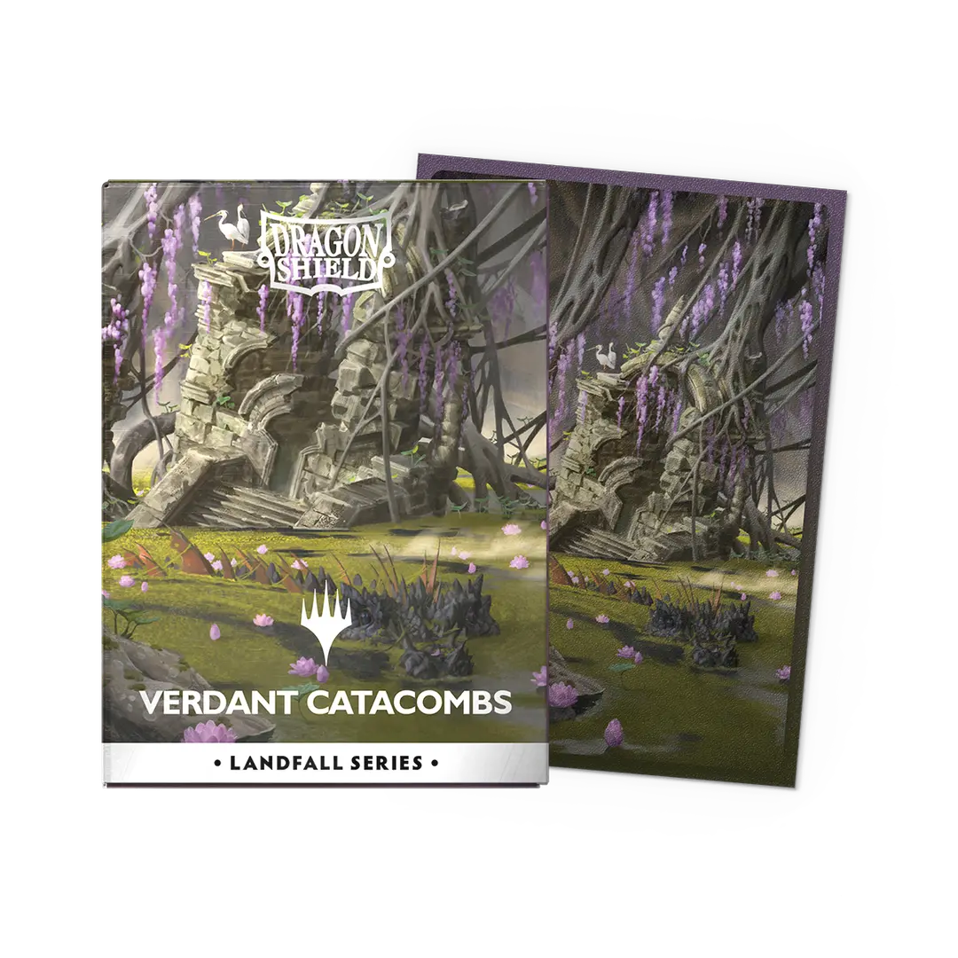 Dragon Shield - Matte Dual Art Sleeves (100) "Verdant Catacombs"