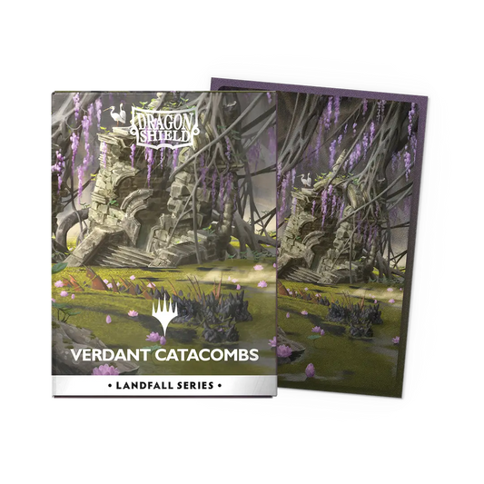 Dragon Shield - Matte Dual Art Sleeves (100) "Verdant Catacombs"