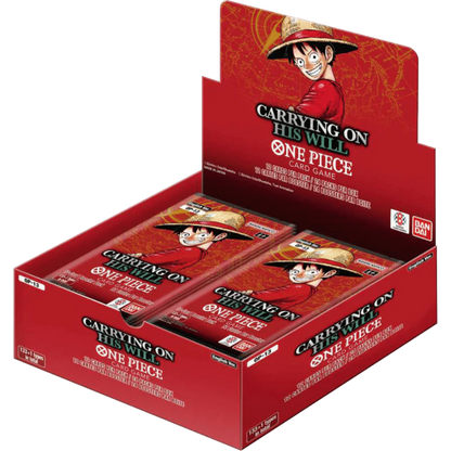 One Piece Card Game: Carrying On His Will Booster Display (OP-13) (Englisch)