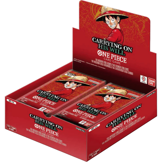 One Piece Card Game: Carrying On His Will Booster Display (OP-13) (Englisch)