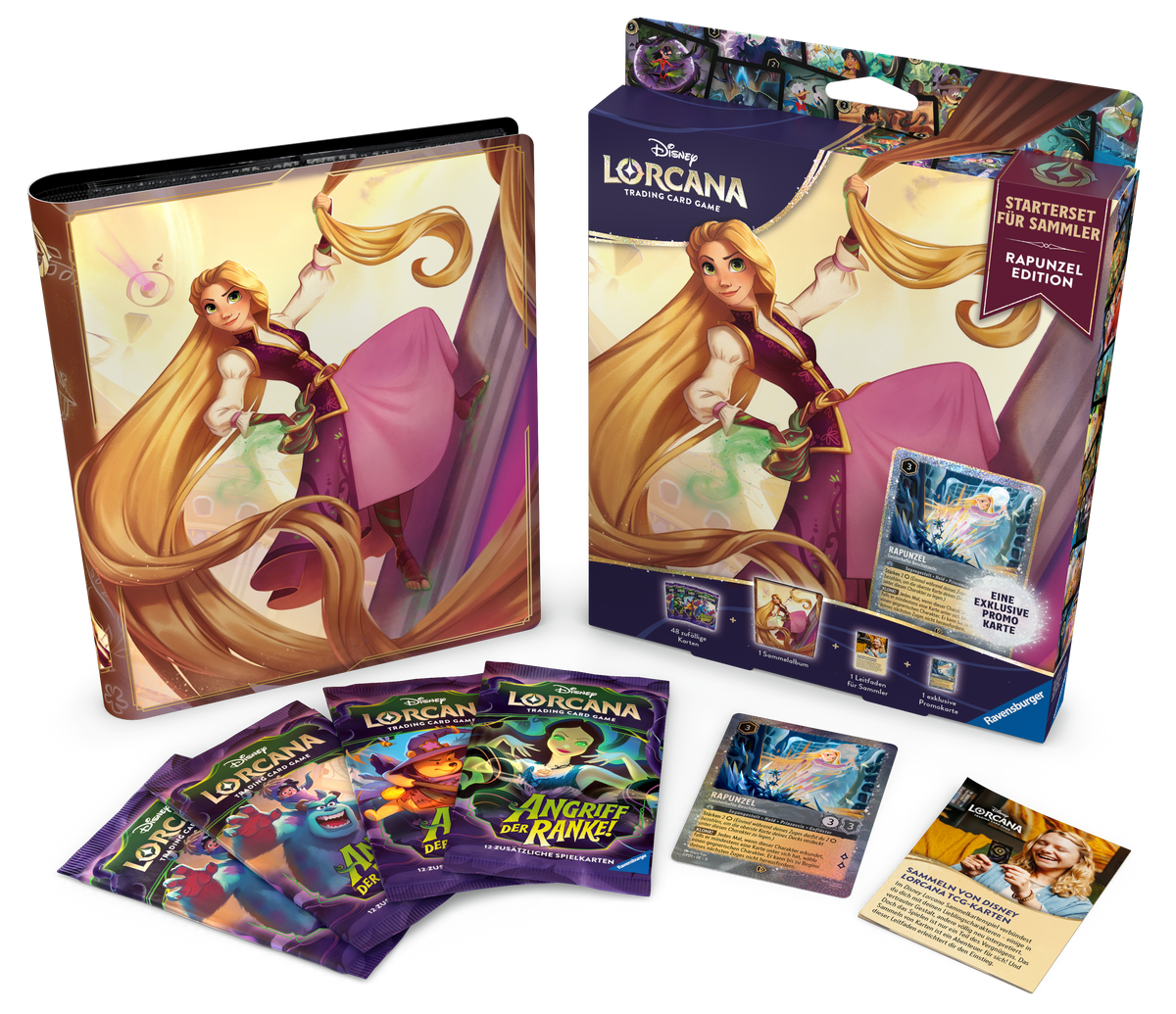 Disney Lorcana -  Starterset für Sammler (Rapunzel Edition)