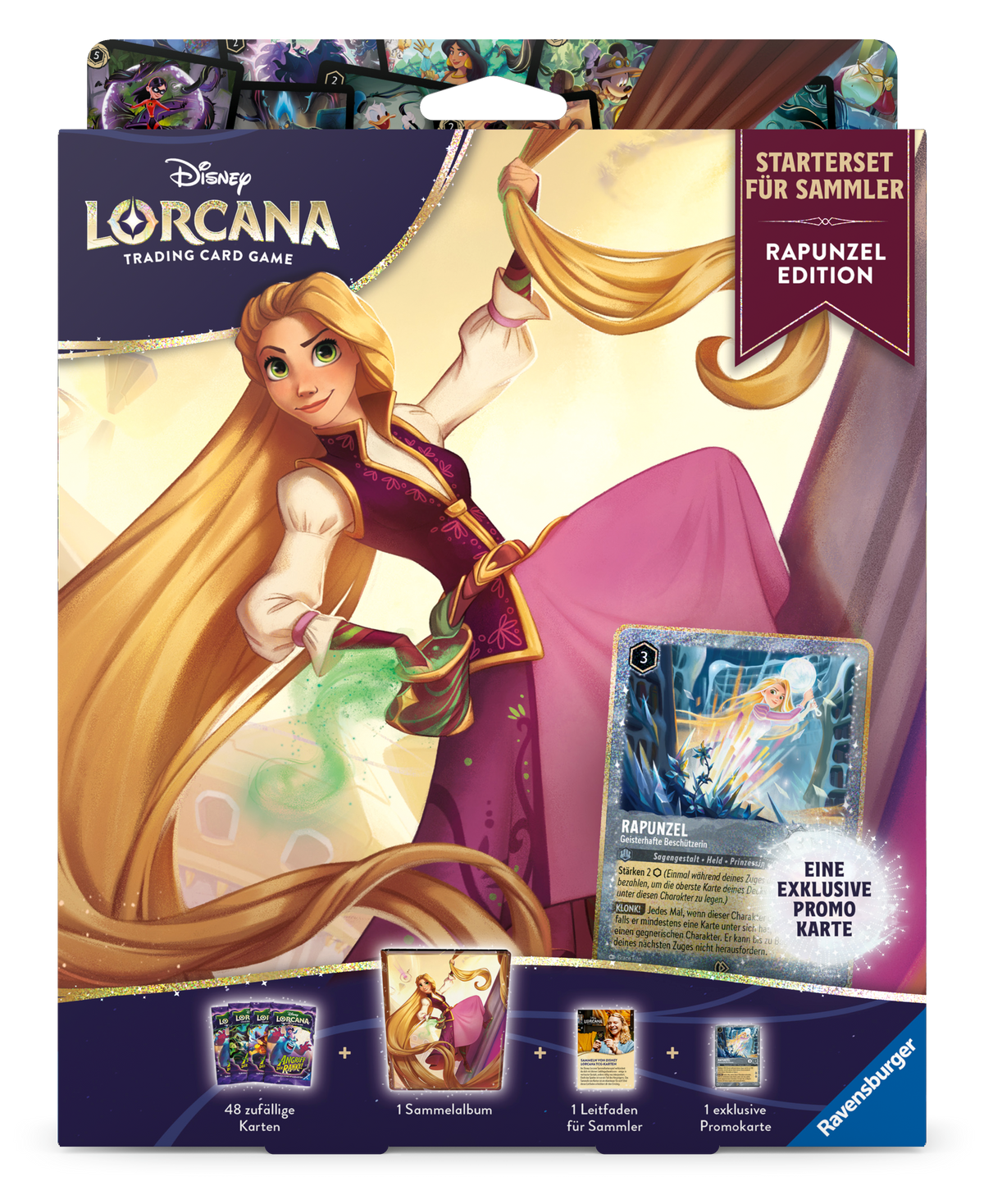 Disney Lorcana -  Starterset für Sammler (Rapunzel Edition)