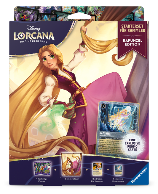 Disney Lorcana -  Starterset für Sammler (Rapunzel Edition)