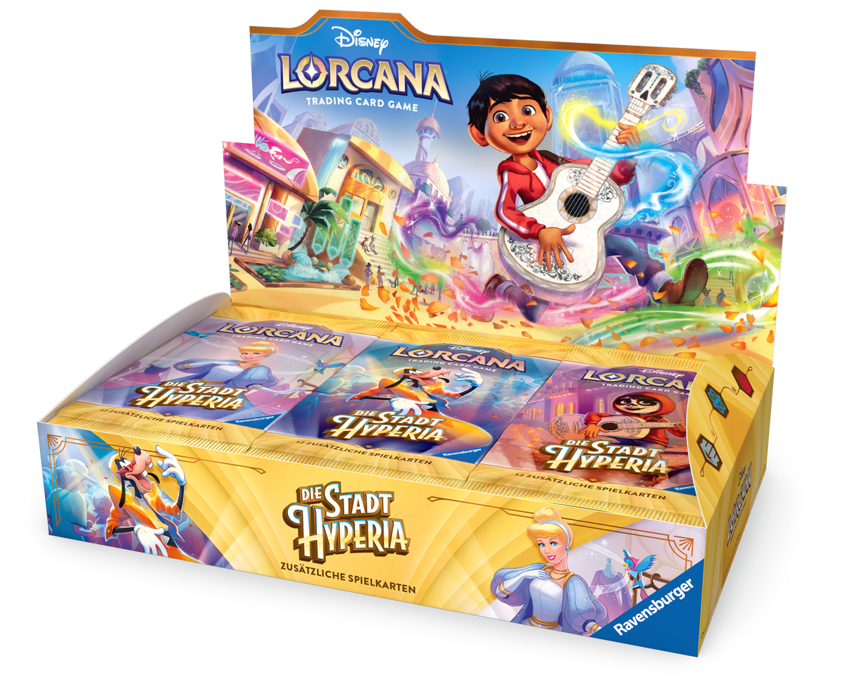 Disney Lorcana - Die Stadt Hyperia Booster Display (Deutsch)