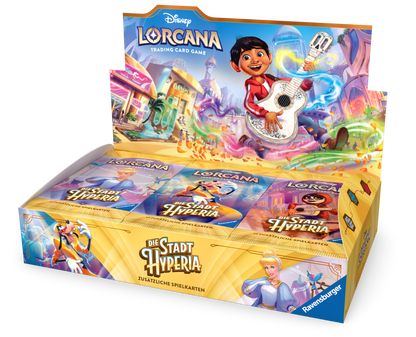 Disney Lorcana - Die Stadt Hyperia Booster Display (Deutsch)