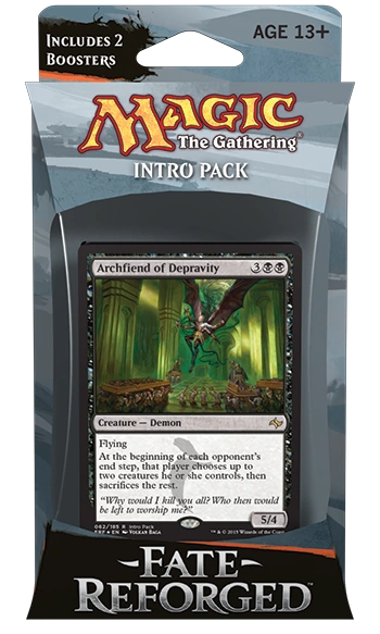 Magic: The Gathering - Fate Reforged Intro Pack "Grave Advantage" (Englisch)