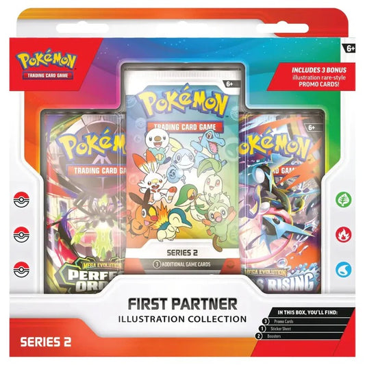 Pokémon Sammelkartenspiel - Erste Partner Illustrations-Kollektion "Serie 2" (Deutsch)