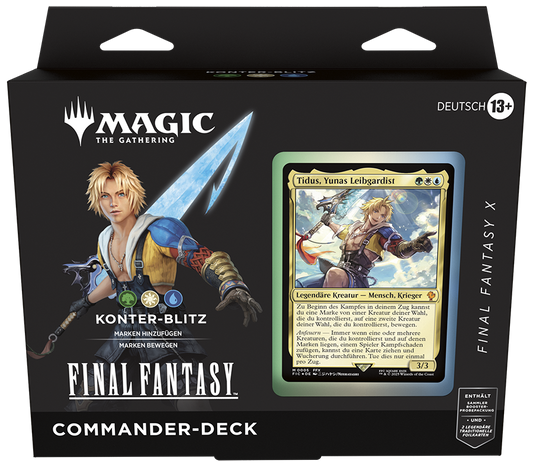 Magic: The Gathering - Final Fantasy Commander Deck "Konter-Blitz" (Deutsch)