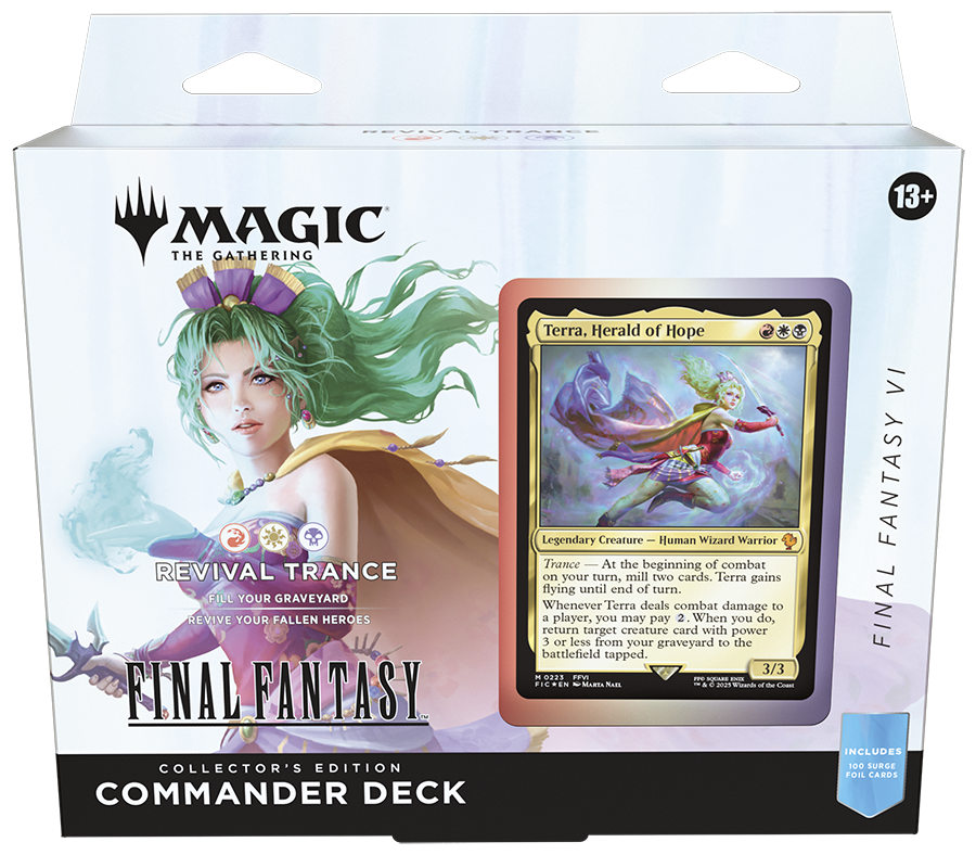 Magic: The Gathering - Final Fantasy Collector's Edition Commander "Revival Trance" (Englisch)