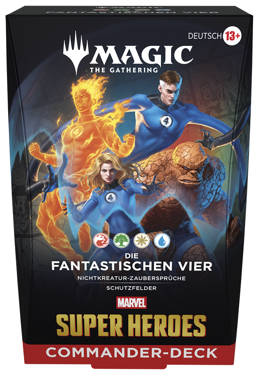 Magic: The Gathering - Marvel Super Heroes Commander Deck "Die Fantastischen Vier" (Deutsch)