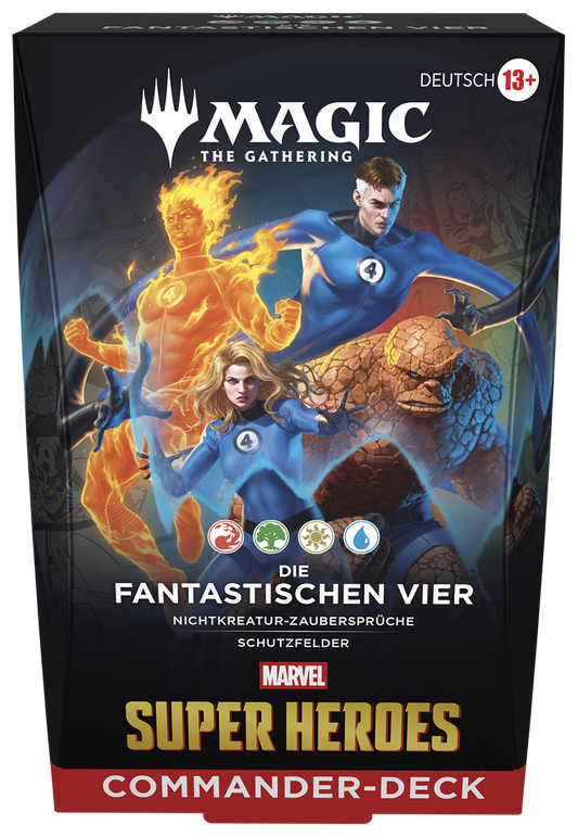 Magic: The Gathering - Marvel Super Heroes Commander Deck "Die Fantastischen Vier" (Deutsch)