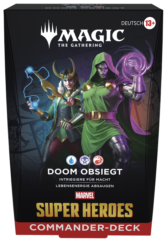 Magic: The Gathering - Marvel Super Heroes Commander Deck "Doom Obsiegt" (Deutsch)