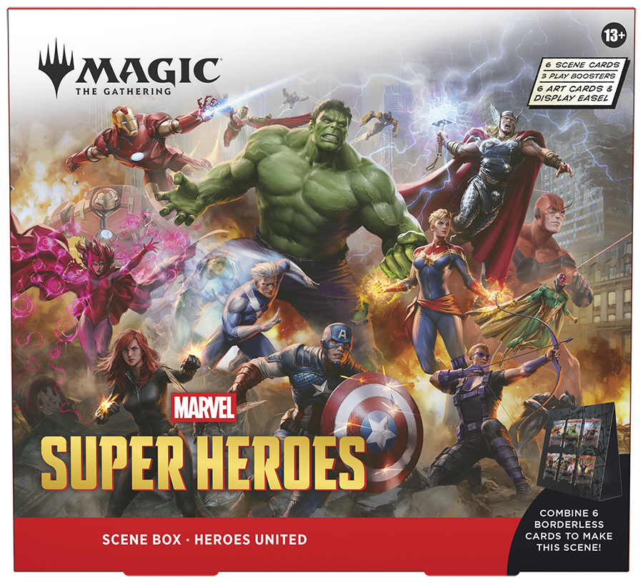 Magic: The Gathering - Marvel Super Heroes Scene Box (Englisch)