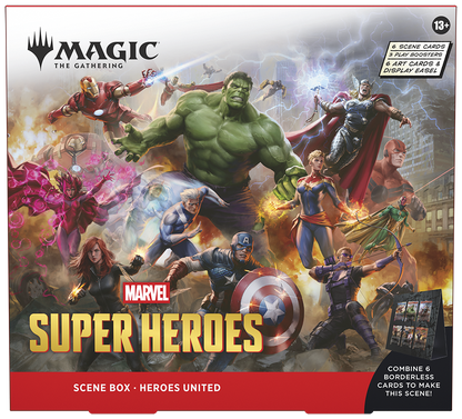 Magic: The Gathering - Marvel Super Heroes Scene Box (Englisch)