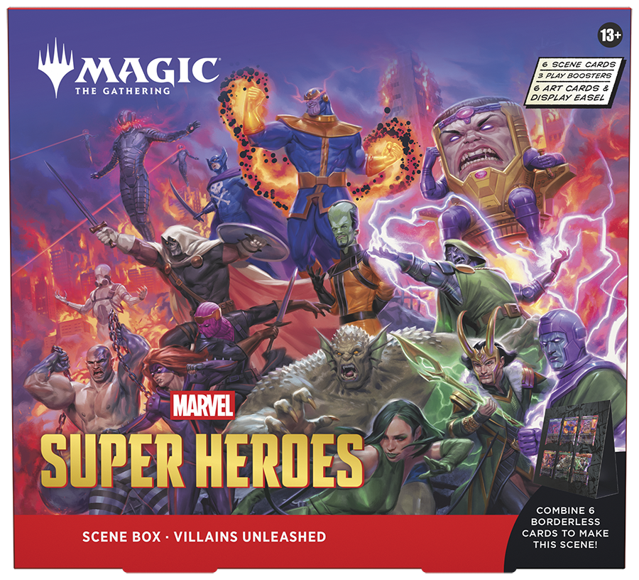 Magic: The Gathering - Marvel Super Heroes Scene Box (Englisch)