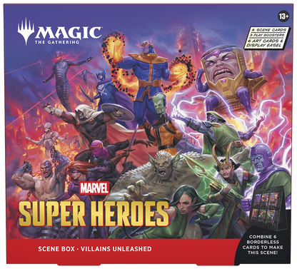 Magic: The Gathering - Marvel Super Heroes Scene Box (Englisch)