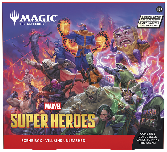 Magic: The Gathering - Marvel Super Heroes Scene Box (Englisch)