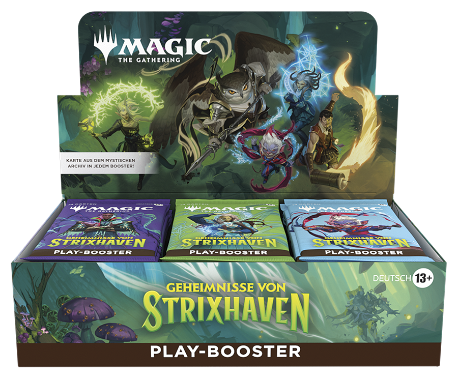 Magic: The Gathering - Geheimnisse von Strixhaven Play Booster Display (Deutsch)