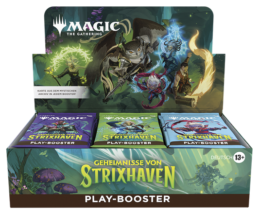 Magic: The Gathering - Geheimnisse von Strixhaven Play Booster Display (Deutsch)