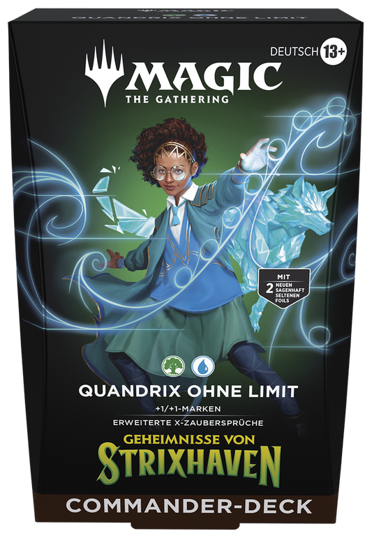Magic: The Gathering - Geheimnisse von Strixhaven Commander: Quandrix ohne Limit (Deutsch)