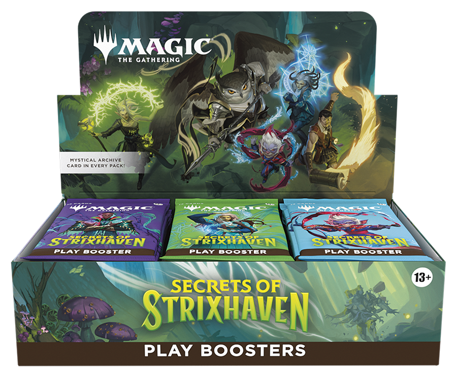 Magic: The Gathering - Secrets of Strixhaven Play Booster Display (Englisch)