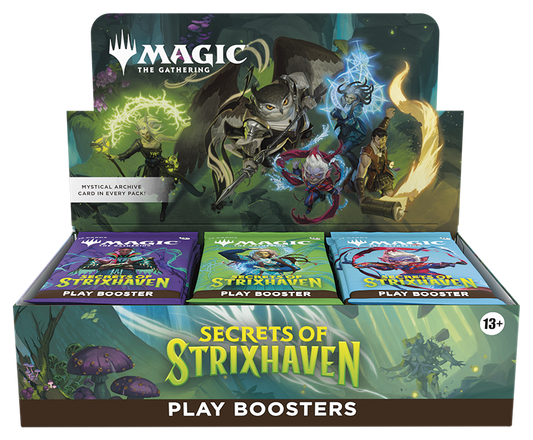 Magic: The Gathering - Secrets of Strixhaven Play Booster Display (Englisch)