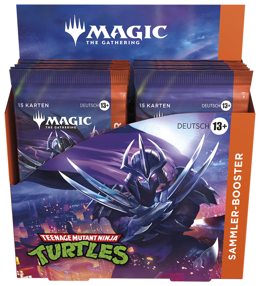 Magic: The Gathering - Teenage Mutant Ninja Turtles Sammler Booster Display (Deutsch)