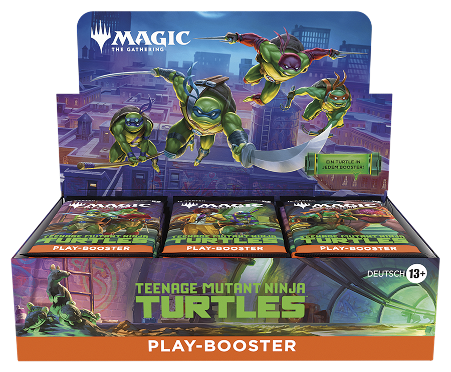 Magic: The Gathering - Teenage Mutant Ninja Turtles Play Booster Display (Deutsch)