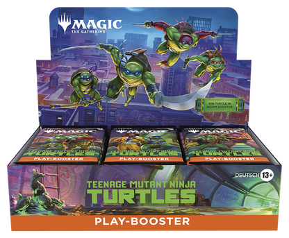Magic: The Gathering - Teenage Mutant Ninja Turtles Play Booster Display (Deutsch)