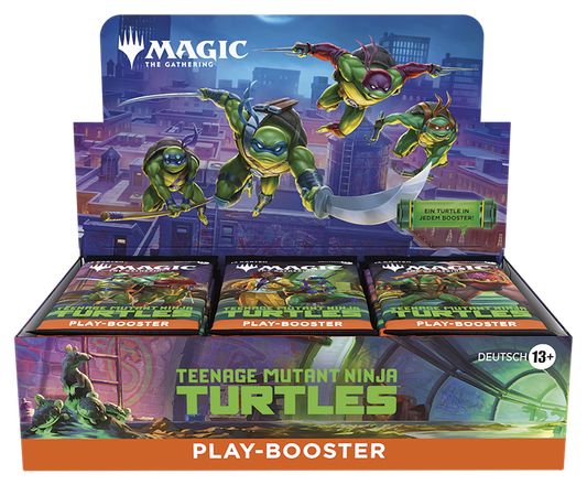Magic: The Gathering - Teenage Mutant Ninja Turtles Play Booster Display (Deutsch)