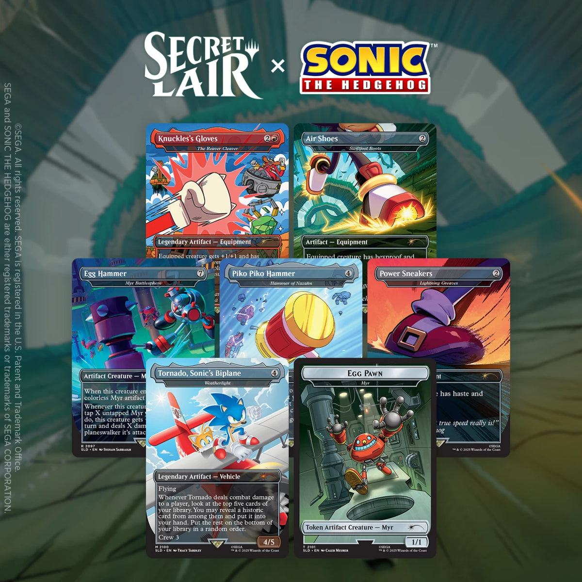 Magic: The Gathering - Secret Lair: Turbo Gear (Rainbow Foil) (Englisch)