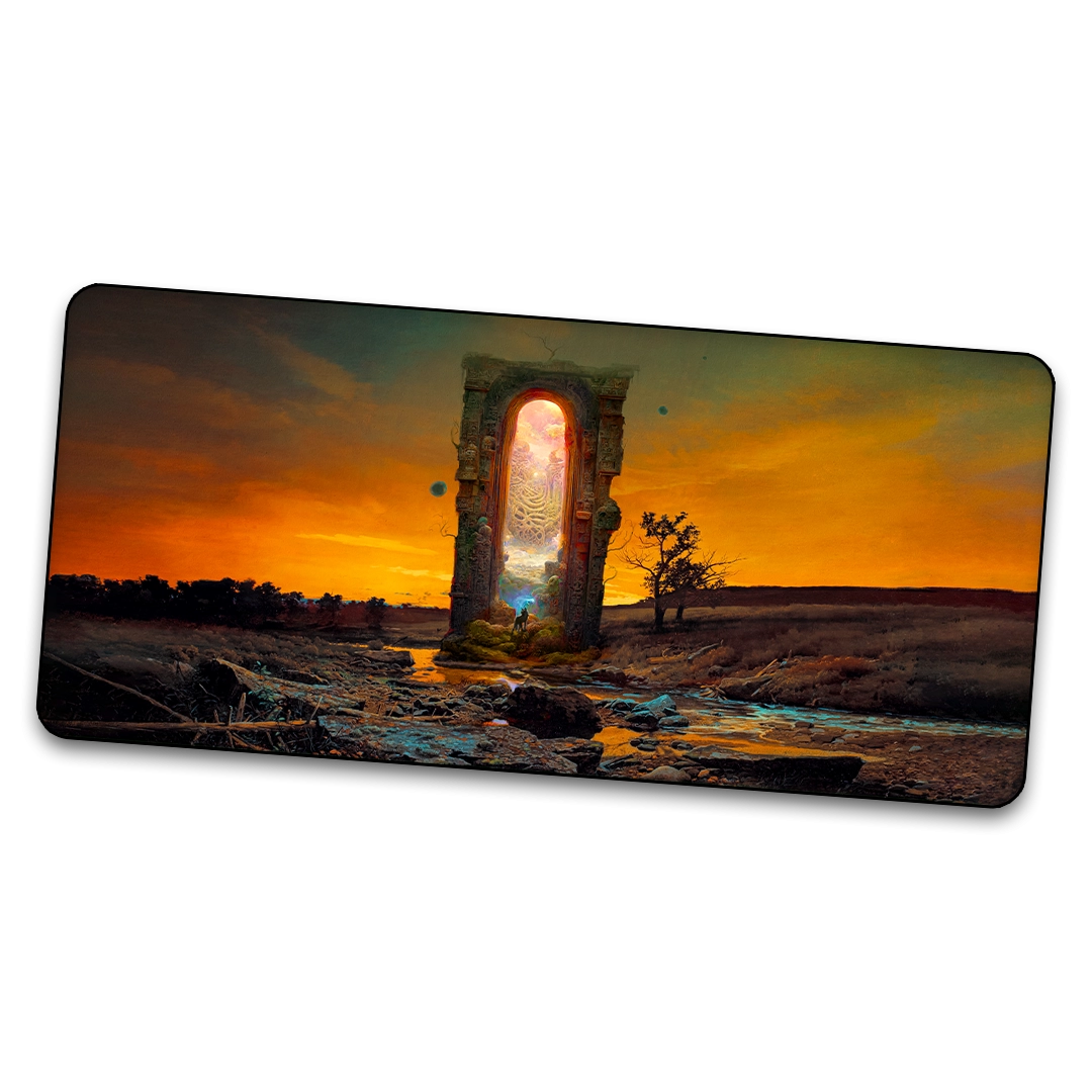 Kraken Wargames - Gaming Mousepad 90x40cm "Doorway Wolf"