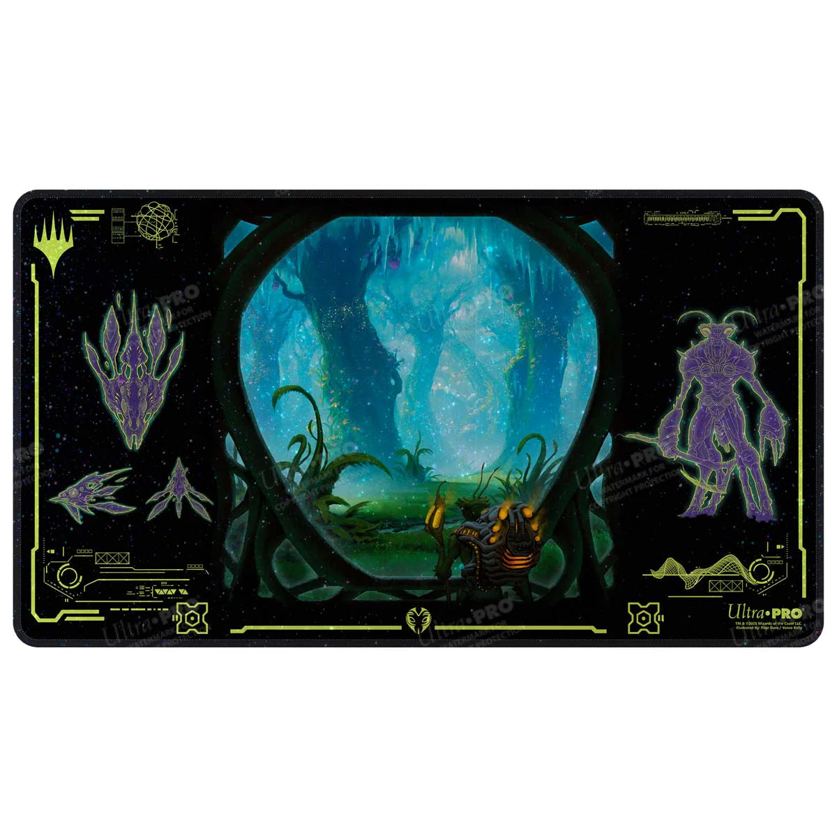 Ultra Pro Holofoil Playmat - MTG Edge of Eternities - Evendo, Waking Haven