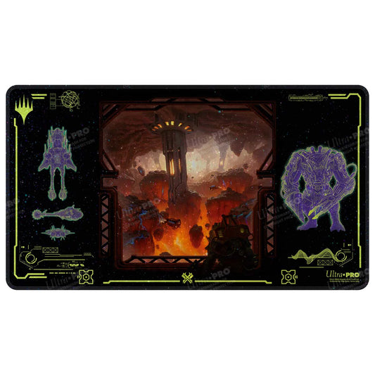 Ultra Pro Holofoil Playmat - MTG Edge of Eternities - Kavaron, Memorial World