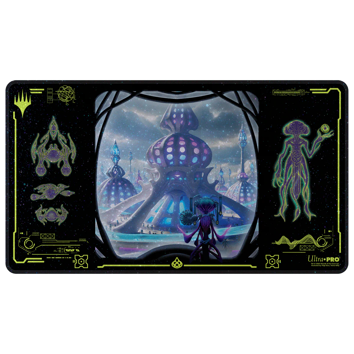 Ultra Pro Holofoil Playmat - MTG Edge of Eternities - Uthros, Titanic Godcore