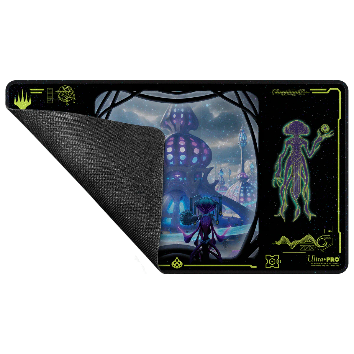 Ultra Pro Holofoil Playmat - MTG Edge of Eternities - Uthros, Titanic Godcore