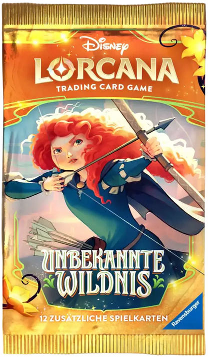 Disney Lorcana - Unbekannte Wildnis Booster Display (Deutsch)